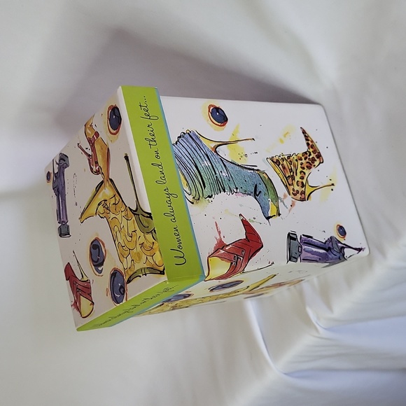 Pretty High Heel Decor Box Belks 2007? Empty Box for storage 5 x 7 inches - Picture 5 of 10